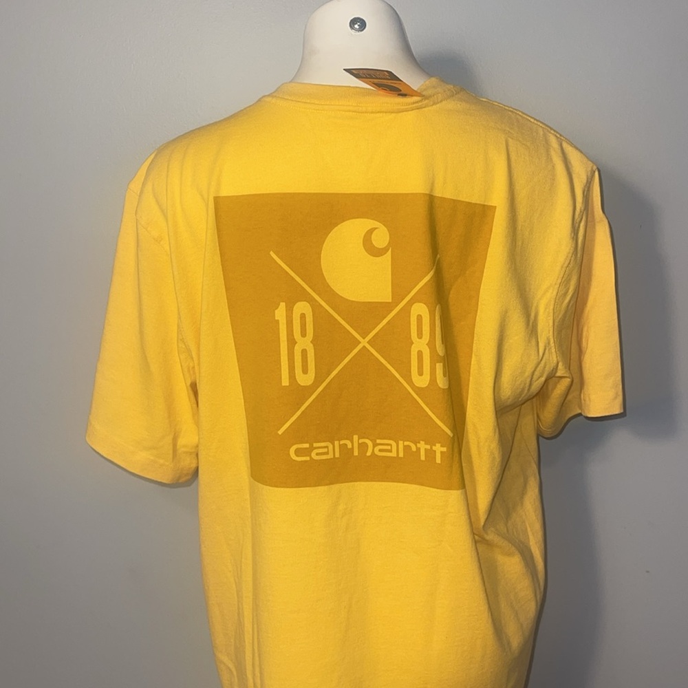 Carhartt NWT short sleeve Relaxed Fit Heavyweight 1989 graphic Pocket t-shirt. L - Picture 10 of 13